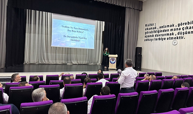 BÜYÜKŞEHİR’DEN PERSONELE EĞİTİM VE DESTEK