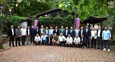 DOĞAN, BELEDİYE BAŞKANLARINI AĞIRLADI