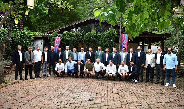 DOĞAN, BELEDİYE BAŞKANLARINI AĞIRLADI