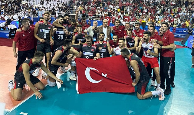 FIVB CHALLENGER KUPASI'NDA ŞAMPİYON TÜRKİYE!