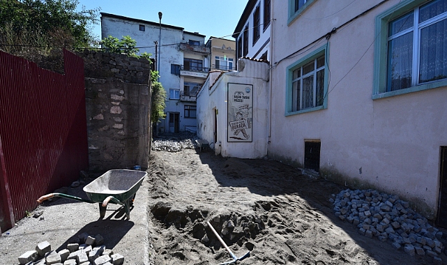 TARİHİ ‘SARAYATİK SOKAK’ YENİLENİYOR!