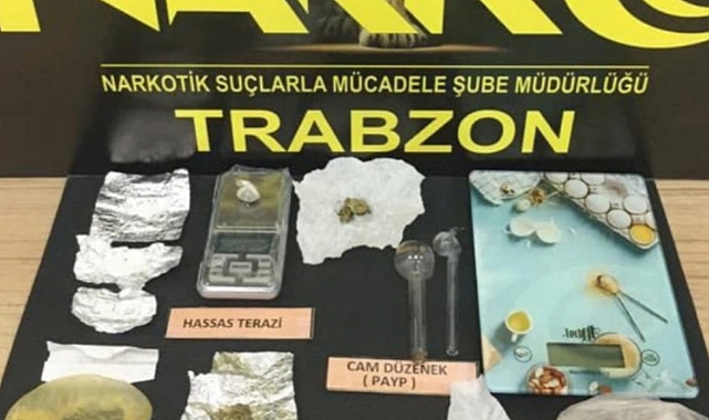 TRABZON'DA UYUŞTURUCU OPERASYONU: 10 KİŞİ GÖZALTINDA!