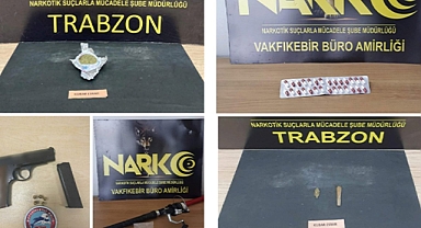 TRABZON'DA UYUŞTURUCUYA GEÇİT YOK!