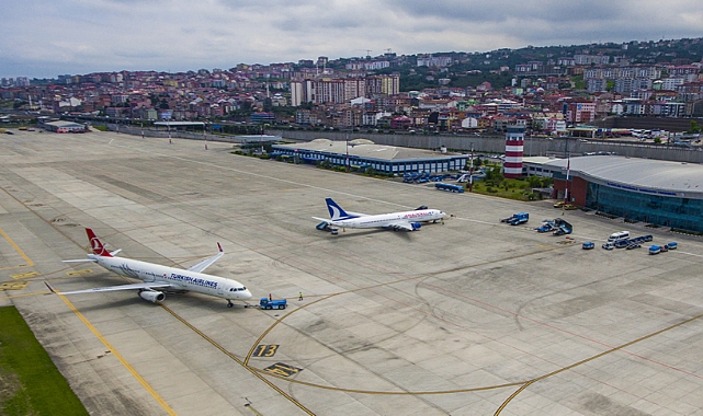 TRABZON HAVALİMANI BAKIMA GİRİYOR...BAZI SEFERLER İPTAL!