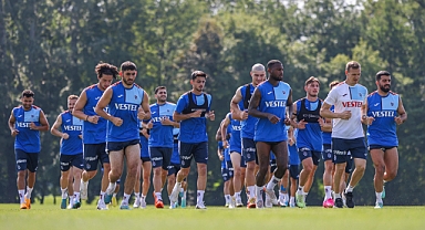 TRABZONSPOR GÜNÜN İLK ANTRENMANINI TAMAMLADI