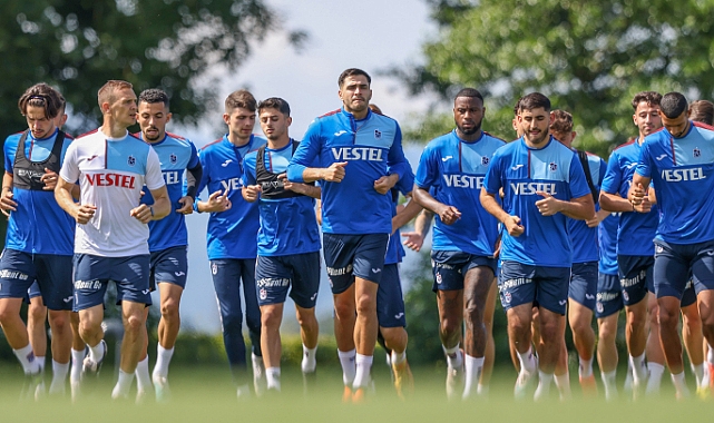 TRABZONSPOR HAZIRLIKLARINI SÜRDÜRÜYOR