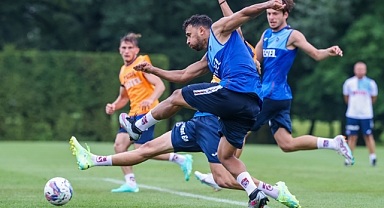 TRABZONSPOR'DAN NEŞELİ ANTREMAN