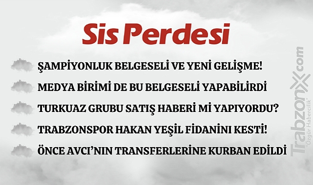 04.08.2023 SİS PERDESİ