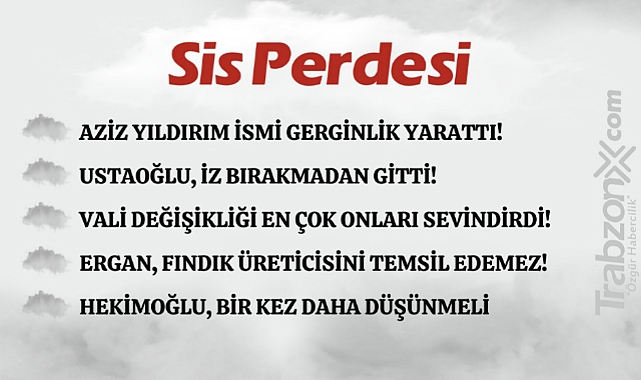 12.08.2023 SİS PERDESİ