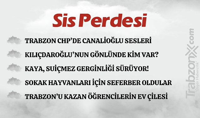 21.08.2023 SİS PERDESİ