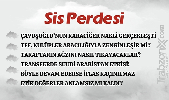 25.08.2023 SİS PERDESİ
