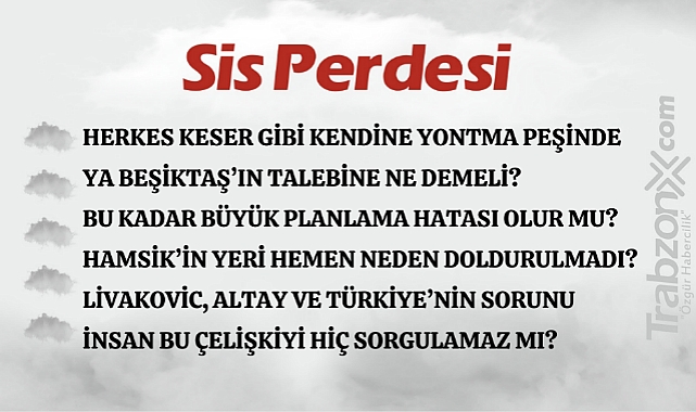 27.08.2023 SİS PERDESİ
