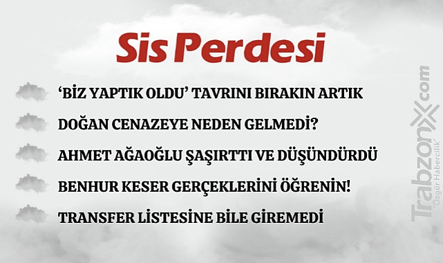 29.08.2023 SİS PERDESİ