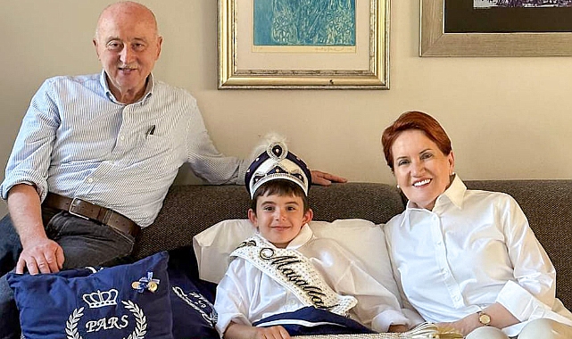 AKŞENER, TORUNUNU SÜNNET ETTİRDİ!