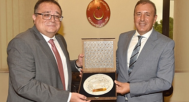 BAŞKAN ÇELEBİ'DEN BATUM BAŞKONSOLOSLUĞUNA ZİYARET