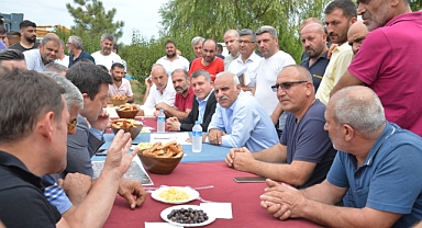 BAŞKAN ZORLUOĞLU SANAYİ ESNAFININ SORUNLARINI DİNLEDİ