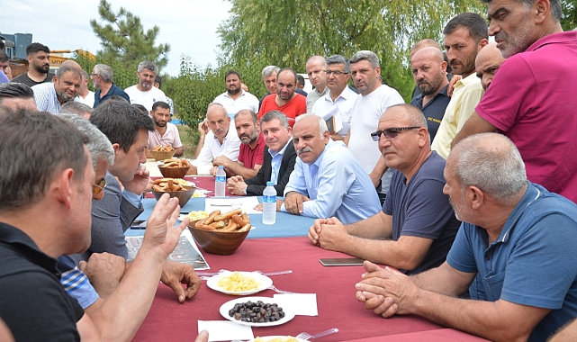 BAŞKAN ZORLUOĞLU SANAYİ ESNAFININ SORUNLARINI DİNLEDİ