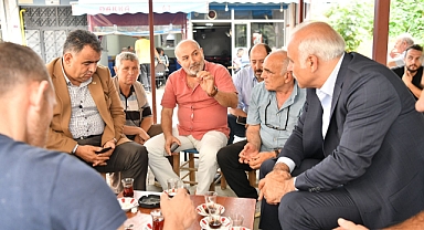 BAŞKAN ZORLUOĞLU ŞEHRİ ARŞINLAMAYA DEVAM EDİYOR 