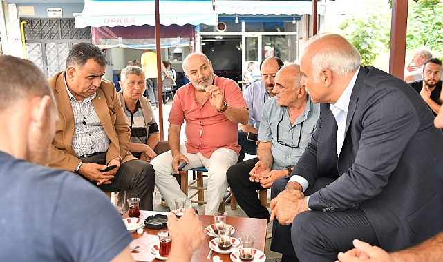 BAŞKAN ZORLUOĞLU ŞEHRİ ARŞINLAMAYA DEVAM EDİYOR 