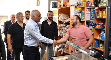 BAŞKAN ZORLUOĞLU VE EKİBİNDEN DÜZKÖY ÇIKARMASI