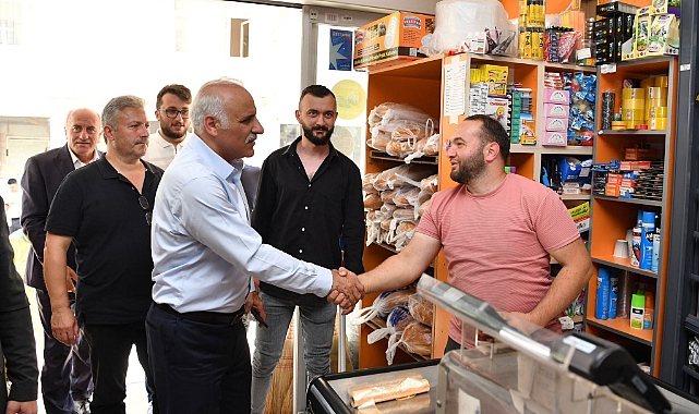 BAŞKAN ZORLUOĞLU VE EKİBİNDEN DÜZKÖY ÇIKARMASI