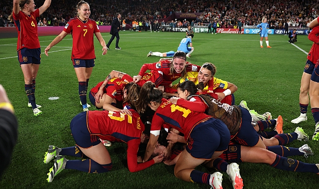 FIFA KADINLAR DÜNYA KUPASI'NDA ŞAMPİYON İSPANYA