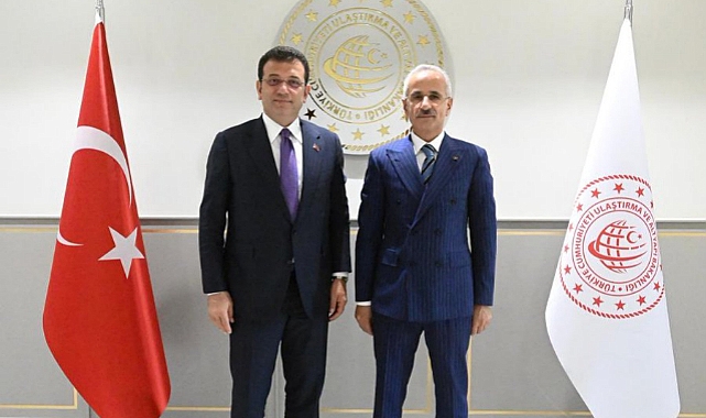 İMAMOĞLU ANKARA'DA İKİ BAKANLA GÖRÜŞTÜ