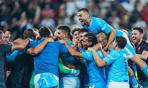 MANCHESTER CİTY, SÜPER KUPA ŞAMPİYONU OLDU