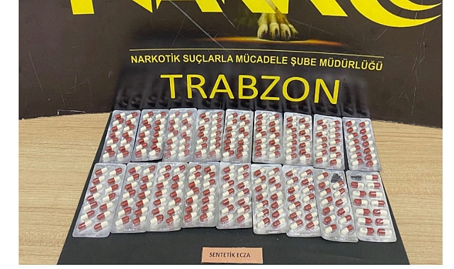 TRABZON'DA NARKOTİKTEN SOKAK OPERASYONU!
