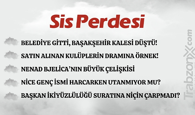 14.09.2023 SİS PERDESİ