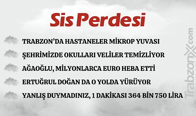 16.09.2023 SİS PERDESİ