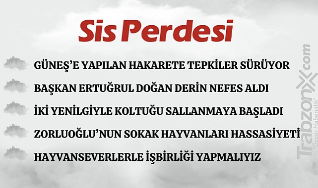 19.09.2023 SİS PERDESİ