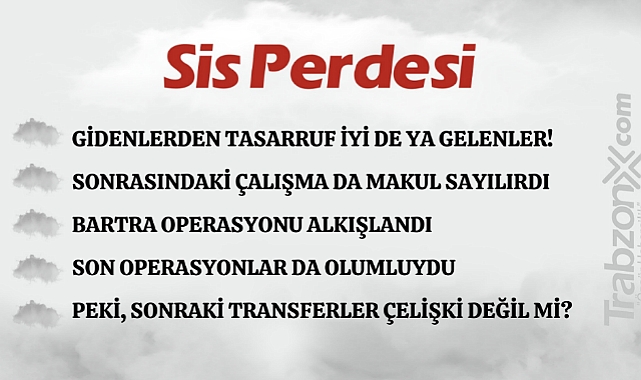 29.09.2023 SİS PERDESİ