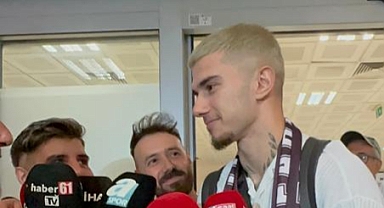 BERAT ÖZDEMİR TRABZON'A GELDİ