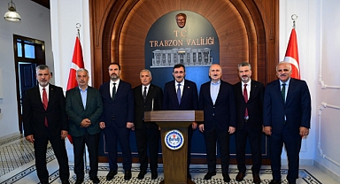 CUMHURBAŞKANI YARDIMCISI YILMAZ, TRABZON'DA