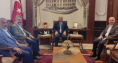 KARAİSMAİLOĞLU, VALİ YILDIRIM'I ZİYARET ETTİ
