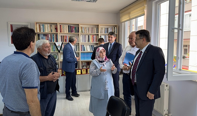 MURAT YÜKSEK KÜTÜPHANESİ HİZMETE AÇILIYOR