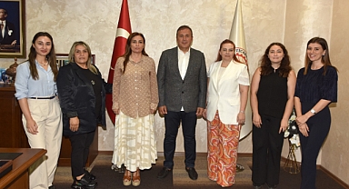 MÜSİAD KADIN KOLLARINDAN TTSO'YA ZİYARET