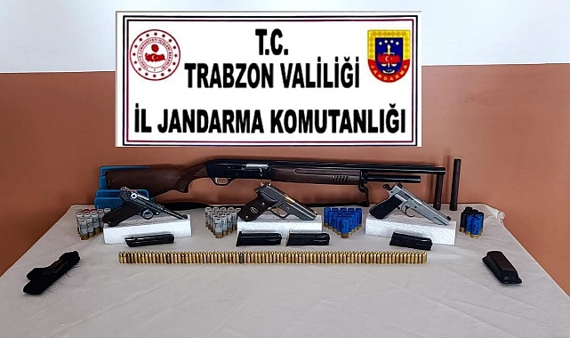 TRABZON'DA SİLAH OPERSAYONU