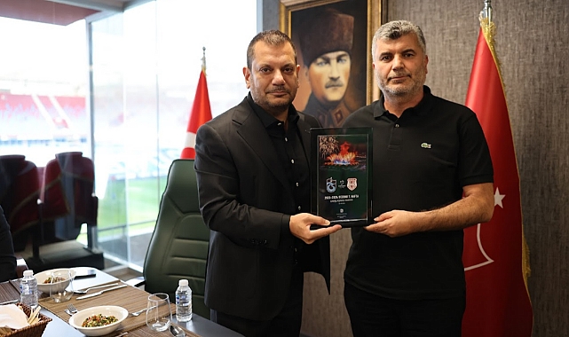 TRABZONSPOR'DA MAÇ ÖNCESİ DOSTLUK YEMEĞİ