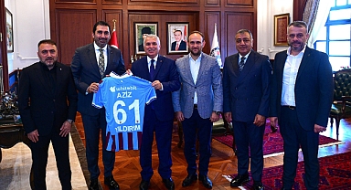 TRABZONSPOR'DAN VALİ YILDIRIM'A ZİYARET