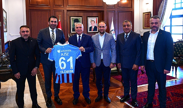 TRABZONSPOR'DAN VALİ YILDIRIM'A ZİYARET