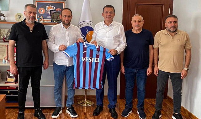 TRABZONSPOR'DAN YENİŞEHİR BELEDİYE BAŞKANI'NA ZİYARET