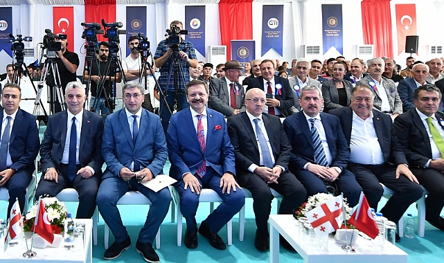 TÜRKGÖZÜ SINIR KAPISI AÇILIŞ TÖRENİNE EREN VE ÇELEBİ DE KATILDI