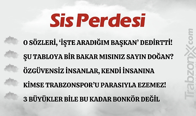 21.10.2023 SİS PERDESİ