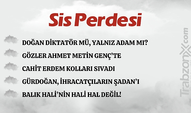 25.10.2023 SİS PERDESİ