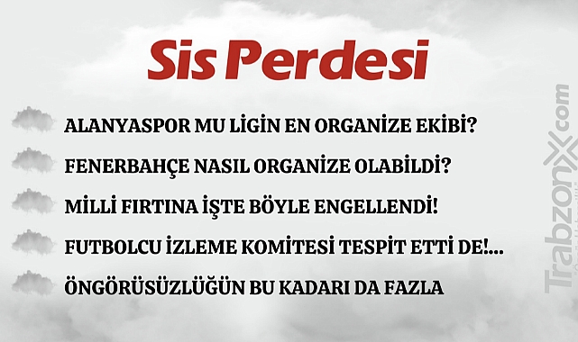 26.10.2023 SİS PERDESİ