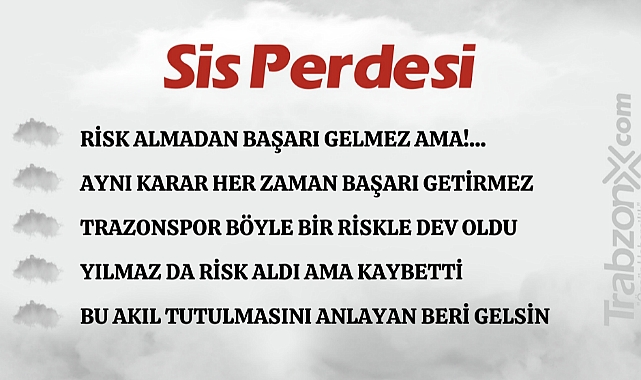 28.10.2023 SİS PERDESİ