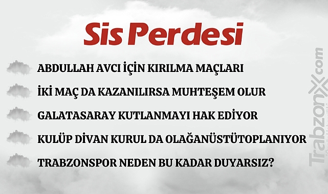 29.10.2023 SİS PERDESİ