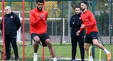 A MİLLÎ TAKIMIMIZ, HIRVATİSTAN MAÇININ HAZIRLIKLARINA BAŞLADI